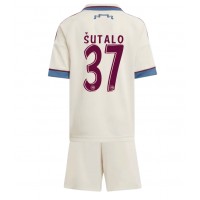 Ajax Josip Sutalo #37 Tredjedraktsett Barn 2025-26 Kortermet (+ Korte bukser)